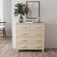 Vidaxl Sideboard Honey Brown 31.1""X15.7""X31.5"" Solid Wood Pine