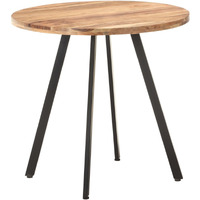 Vidaxl Dining Table 31.5"" Solid Acacia Wood