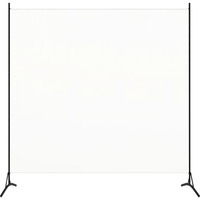 Vidaxl 1-Panel Room Divider Cream White 68.9""X70.9""