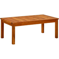 Vidaxl Patio Coffee Table 35.4""X19.7""X14.2"" Solid Acacia Wood