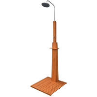 Vidaxl Outdoor Shower Eucalyptus Wood And Steel