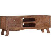 Vidaxl Tv Cabinet 43.3""X11.8""X15.7"" Rough Mango Wood