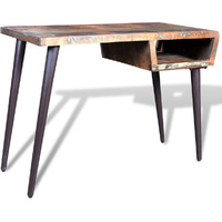 Reclaimed Wood Desk With Iron Legs