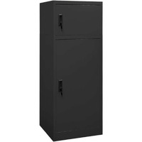 Vidaxl Saddle Cabinet Anthracite 20.9""X20.9""X55.1"" Steel
