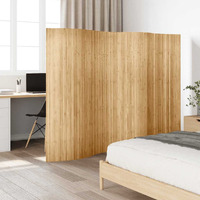 Vidaxl Room Divider Bamboo 98.4""X65"" Natural