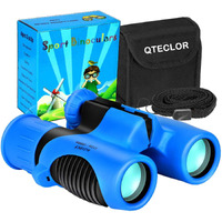 Compact Mini Binoculars For Kids - 8X21 Zoom Kids Binoculars Toy Gift Shock Proof For 3 4 5 6 7 8 9 10 11 12 13 Years Old Boys Girls Bird Watching Sporting Events Children Best Present