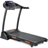 Therun Incline Treadmill, Treadmill For Running And Walking, 300 Lbs Weight Capacity Folding Treadmill With 0-15% Auto Incline, Wide Belt, 3.5Hp, App, Heart Rate, Black