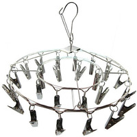 24 Clip Hanging Metal Drying R