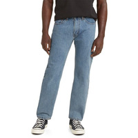 Levi's Men's 505 Regular Fit Jeans, Light Stonewash, 34W X 30L