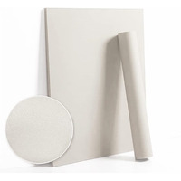 Dimoon 236 ' 'X17.7 ' ' White Peel And Stick Wallpaper Contact Paper Modern Self Adhesive Wall Paper Removable Renter Friendly Textured Solid Color Shelf Cabinet Vinyl Roll (236 ' 'X17.7 ' ',Off-White)