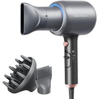 Wavytalk Ionic Hair Blow Dryer With Diffuser For Curly Hair Professional Salon Attachment Diffuser And Concentrator Nozzle For Women Styling Natural