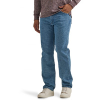 Wrangler Authentics Men's Classic 5-Pocket Regular Fit Jean, Light Stonewash Flex, 38W X 29L