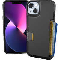 Smartish Iphone 14 Wallet Case - Wallet Slayer Vol. 1 [Slim + Protective] Credit Card Holder - Black Tie Affair