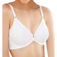 Bali Women's Comfort Revolution Front-Close Shaping Underwire Bra, White,42B