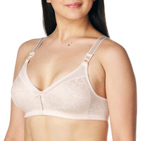 Bali Women's Double Support Spa Closure Wirefree Bra, Pink Bliss,42C