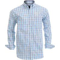 Double Pump Mens Button Down Shirts Cotton Long Sleeve Shirts Regular Fit (Sl04A,Xl)