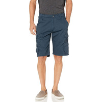 Wrangler Authentics Men's Premium Twill Cargo Short, Midnight, 42