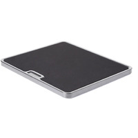 Nifty Large Appliance Rolling Tray - Silver, Home Kitchen Counter Organizer, Integrated Rolling System, Non-Slip Pad Top For Coffee Maker, Stand Mixer, Blender, Toaster