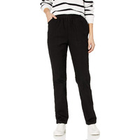 Chic Classic Collection Womens Stretch Elastic Waist Pull-On Legging Pant Black Denim 16