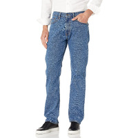Signature By Levi Strauss & Co. Gold Label Men's Regular Fit Flex Jeans, Medium Indigo, 42X32