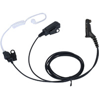 Seekingtec Motorola Xpr 7550E Earpiece, Xpr6350 Xpr6550 Xpr7550 Apx 4000 6000 7000 Walkie Talkie Compatible With Two Way Radio Headset With Mic Ptt