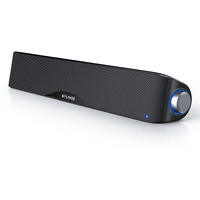 Computer Speakers, Hifi Sound Quality Computer Sound Bar, Usb Powered Pc Speakers, Bluetooth 5.0 And 3.5Mm Aux-In Computer Speakers For Desktop, Laptop, Pcs, Monitor, Tablets, Xbox, Gaming Speaker