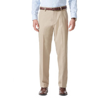 Dockers Men's Relaxed Fit Comfort Pants, British Khaki, 38W X 34L