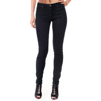 Hybrid & Company Womens Super Comfy Stretch Denim 5 Pocket Jean P22879Skx Black 18