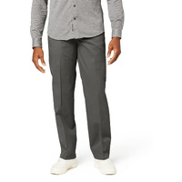 Dockers Men's Classic Fit Workday Khaki Smart 360 Flex Pants (Standard And Big & Tall), Storm Grey, 36W X 30L