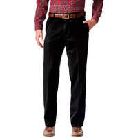 Dockers Men's Relaxed Fit Comfort Khaki Pants, Black Metal, 40W X 30L