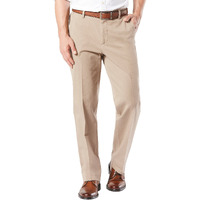 Dockers Men's Classic Fit Workday Khaki Smart 360 Flex Pants (Standard And Big & Tall), Safari Beige, 44W X 29L