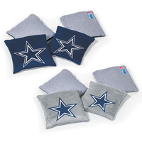 Wild Sports Nfl Dallas Cowboys 8Pk Dual Sided Bean Bags, Team Color