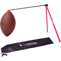 Gosports Football Kicking Tee Metal Place Kicking Stand For Field Goal Kicks - Portable Holder Compatible With All Football Sizes