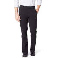 Dockers Men's Slim Fit Workday Khaki Smart 360 Flex Pants, Black, 32W X 30L