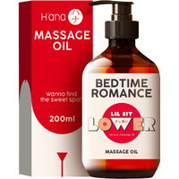 H   Ana Sensual Massage Oil For Couples Bedtime Romance - Crafted With Vanilla Oil For Body Massage Oil For Massage Therapy - Massage Oil For Couples Sparks Sensuality, Soothes & Hydrates (6.76 Fl Oz)