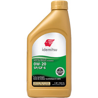 Idemitsu Full Synthetic 0W-20 Engine Oil Sp/Gf-6-1 Quart