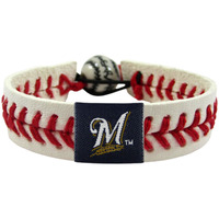 Milwaukee Brewers Bracelet Classic Baseball Co