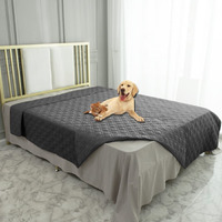 Ameritex Waterproof Blanket Reversible Dog Bed Cover Pet Blanket For Furniture Bed Couch Sofa