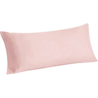 Bedelite Body Pillow Case Cover, Rayon Made From Bamboo, Cooling Body Pillow Cover For Hot Sleepers And Night Sweats, Breathable & Silky Soft Full Long Pillow Case (Coral, 20X54 Inches)