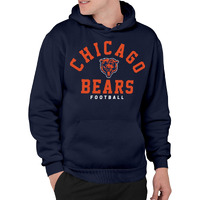 Junk Food Clothing X Nfl - Chicago Bears - Classic Team Logo - Unisex Adult Pullover Fleece Hoodie For Men And Women - Size X-Large