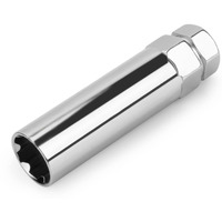 Dynofit 7 Spline Tuner Lug Nuts Key For Wrench With 13/16""(21Mm) And 7/8""(22Mm) Hex, Lugnuts Chrome Socket Replacement Tool For 14X1.5, 14X2.0, 9/16"" Lug Nut 1 Year Warranty