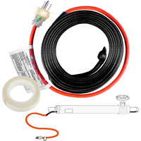 Heatit Water Pipe Heat Tape - Prevent Freezing & Easy Installation For Metal & Plastic Pipes, Csa & Etl Certified Heat Trace Cable, All-Weather Protection, Trusted Choice Hisd 3Ft, 7W/Ft, 120V