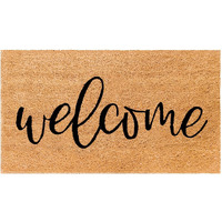 Theodore Magnus Door Mat - Coir Doormat For Outdoor Entrance, Durable Welcome Mat With Non-Slip Backing, Perfect For Front Door And Entryway - Outdoor/Indoor - Welcome