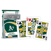 Oakland Athletics Playing Cards Logo