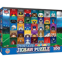 Nfl Mascot 100 Pc Puzzle