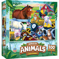 Farm Friends 100 Pc