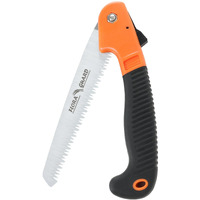 Flora Guard Folding Hand Saw, Campingpruning Saw With Rugged 77 Inch Blades Professional Folding Saw Razor Tooth Sharp Blade Solid Grip(Orange)