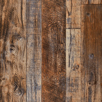 Wenmer 11.8"" X 118"" Brown Wood Peel And Stick Wallpaper Shiplap Self Adhesive Wallpaper Wood Plank Wallpaper For Cabinet Countertop Shelf Drawer Wall Door