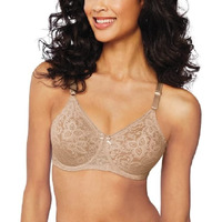 Bali Womens Lace And Smooth Underwire Bra, Nude,36C