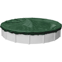 Robelle 3224-4 Dura-Guard Winter Pool Cover For Round Above Ground Swimming Pools, 24-Ft Round Pool
